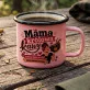 Kubek Emaliowany Dla Mamy Prezent Na Dzień Mamy Dla Kobiety: Królowa Kawy Kubek Emaliowany Dla Mamy Prezent Na Dzień Mamy Dla Kobiety: Królowa Kawy