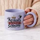 Kubek Z Okrągłym Uchem Na Święta Bożego Narodzenia Prezent Dla Kobiety: Sarkastyczna Elegancja