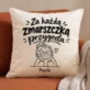 Poduszka Dekoracyjna Dla Prababci Prezent Na Dzień Babci Dla Kobiety: Za Każdą Zmarszczką