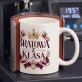 Kubek Z Nadrukiem Dla Bratowej Prezent Dla Kobiety: Bratowa Z Klasą Kubek Z Nadrukiem Dla Bratowej Prezent Dla Kobiety: Bratowa Z Klasą