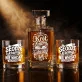 Zestaw Do Whisky Dla Cukiernika Prezent Dla Mężczyzny: Lukrowany Humor Zestaw Do Whisky Dla Cukiernika Prezent Dla Mężczyzny: Lukrowany Humor