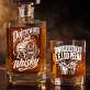 Zestaw Do Whisky Na 20 Urodziny Prezent Dla Mężczyzny: Młodość Z Humorem