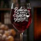 Kieliszek Do Wina Dla Babci Prezent Na Dzień Babci Dla Kobiety: Babcia Degustuje Kieliszek Do Wina Dla Babci Prezent Na Dzień Babci Dla Kobiety: Babcia Degustuje