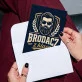 Kartka z Życzeniami Dla Brodacza Dla Mężczyzny: Szykowny Brodacz Kartka z Życzeniami Dla Brodacza Dla Mężczyzny: Szykowny Brodacz