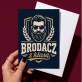 Kartka z Życzeniami Dla Brodacza Dla Mężczyzny: Szykowny Brodacz Kartka z Życzeniami Dla Brodacza Dla Mężczyzny: Szykowny Brodacz