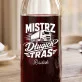 Karafka Do Wina Personalizowana Dla Kierowcy Tira Prezent Dla Mężczyzny: Mistrz Długich Tras