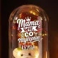 Wieczna Róża z Misiem Na Dzień Mamy Prezent Dla Mamy Kobiety: Komiczna Elegancja