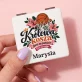Lusterko Kieszonkowe Dla Koszykarki Prezent Dla Kobiety: Królowa Kosza