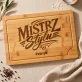 Deska Do Krojenia z Grawerem Dla Mężczyzny Prezent Dla Mężczyzny: Mistrz Stylu Deska Do Krojenia z Grawerem Dla Mężczyzny Prezent Dla Mężczyzny: Mistrz Stylu
