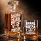 Zestaw Do Whisky Na Kawalerski Prezent Dla Mężczyzny: Subtelny Sarkazm Zestaw Do Whisky Na Kawalerski Prezent Dla Mężczyzny: Subtelny Sarkazm