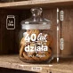 Słoik Na Ciastka z Grawerem Na 40 Rocznicę Ślubu Rodziców Prezent Dla Pary: 40 Lat I Wciąż Działa Słoik Na Ciastka z Grawerem Na 40 Rocznicę Ślubu Rodziców Prezent Dla Pary: 40 Lat I Wciąż Działa