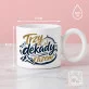 Kubek Z Okrągłym Uchem Na 30 Rocznicę Ślubu Prezent Dla Mężczyzny: Elegancka Męska Kubek Z Okrągłym Uchem Na 30 Rocznicę Ślubu Prezent Dla Mężczyzny: Elegancka Męska
