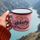 Kubek Emaliowany Na 30 Rocznicę Ślubu Prezent Dla Mężczyzny: Elegancka Męska Kubek Emaliowany Na 30 Rocznicę Ślubu Prezent Dla Mężczyzny: Elegancka Męska