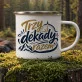 Kubek Emaliowany Na 30 Rocznicę Ślubu Prezent Dla Mężczyzny: Elegancka Męska Kubek Emaliowany Na 30 Rocznicę Ślubu Prezent Dla Mężczyzny: Elegancka Męska