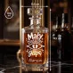 Karafka Do Whisky z Grawerem Dla Ciężarnej Prezent Na Dzień Mamy Dla Kobiety: Mały Pasażer Na Gapę