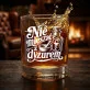 Szklanka Do Whisky Dla Farmaceuty Prezent Dla Mężczyzny: Nie Mieszać Z Dyżurem Szklanka Do Whisky Dla Farmaceuty Prezent Dla Mężczyzny: Nie Mieszać Z Dyżurem