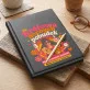 Kalendarz Książkowy A5 2027 Dla Świeżo Upieczonej Mamy Prezent Na Dzień Mamy Dla Kobiety: Radosna Mama Retro