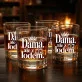 Szklanka Do Whisky Na Imieniny Prezent Dla Kobiety: Dama, Ale Z Lodem. Szklanka Do Whisky Na Imieniny Prezent Dla Kobiety: Dama, Ale Z Lodem.