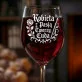 Kieliszek Do Wina Na Dzień Kobiet Prezent Dla Kobiety Kobiety: Kobieta Z Pasją Kieliszek Do Wina Na Dzień Kobiet Prezent Dla Kobiety Kobiety: Kobieta Z Pasją