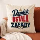 Poduszka Dekoracyjna Na Dzień Dziadka Prezent Dla Dziadka Mężczyzny: Dziadkowski Manifest Poduszka Dekoracyjna Na Dzień Dziadka Prezent Dla Dziadka Mężczyzny: Dziadkowski Manifest