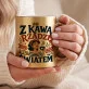 Złoty Kubek Na Święta Prezent Dla Kobiety: Retro Kawiarniana Złoty Kubek Na Święta Prezent Dla Kobiety: Retro Kawiarniana