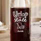 Karafka Do Wina Personalizowana Na Emeryturę Prezent Dla Emeryta Mężczyzny: Urlop Na Stałe Karafka Do Wina Personalizowana Na Emeryturę Prezent Dla Emeryta Mężczyzny: Urlop Na Stałe