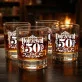 Szklanka Do Whisky Na 50 Urodziny Prezent Dla Mężczyzny: Dojrzewał 50 Lat - Ornament Szklanka Do Whisky Na 50 Urodziny Prezent Dla Mężczyzny: Dojrzewał 50 Lat - Ornament
