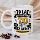 Zestaw Prezenowy Z Kubkiem Dla 70 Latka Na 70 Urodziny: 70 Lat Legendy