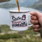 Kubek Emaliowany Dla Siostry Prezent Dla Kobiety: Siostrzany Humor Kubek Emaliowany Dla Siostry Prezent Dla Kobiety: Siostrzany Humor