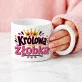 Kubek Z Okrągłym Uchem Dla Cioci Ze Żłobka Prezent Dla Kobiety: Żłobkowa Duma