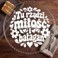 Patera Na Ciasto Na Parapetówkę Prezent Dla Pary: Retro Domowy Chaos