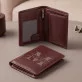 Inicjał z imieniem - Portfel skórzany Inicjał z imieniem - Portfel skórzany