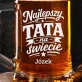 Kufel Personalizowany z Grawerem Na Dzień Taty Prezent Dla Taty Mężczyzny: Wieczorne Toasty