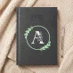 Monogram w kole kwiaty - Kalendarz