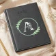 Monogram w kole kwiaty - Kalendarz