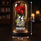 Grafika z twojego zdjęcia - Wieczna róża w szkle
