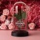 Zestaw prezentowy dla Mamy z wieczną różą, czekoladą i solami do kąpieli