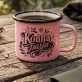 Kubek Emaliowany Dla Koniary Prezent Dla Kobiety: Botaniczna Konna Kubek Emaliowany Dla Koniary Prezent Dla Kobiety: Botaniczna Konna