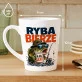Kubek Z Nadrukiem Dla Rybaka Prezent Dla Mężczyzny: Rybak Z Humorem Kubek Z Nadrukiem Dla Rybaka Prezent Dla Mężczyzny: Rybak Z Humorem