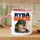 Kubek Z Nadrukiem Dla Rybaka Prezent Dla Mężczyzny: Rybak Z Humorem Kubek Z Nadrukiem Dla Rybaka Prezent Dla Mężczyzny: Rybak Z Humorem