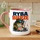 Kubek Z Nadrukiem Dla Rybaka Prezent Dla Mężczyzny: Rybak Z Humorem Kubek Z Nadrukiem Dla Rybaka Prezent Dla Mężczyzny: Rybak Z Humorem