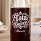 Karafka Do Wina Personalizowana Dla Przyszłego Taty Prezent Na Dzień Ojca Dla Mężczyzny: Tata W Budowie