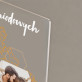 12 miesięcy miodowych - Wydruk na szkle akrylowym z podstawką