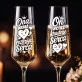 Dwa Kieliszki Do Szampana Na 40 Lecie Ślubu Prezent Dla Pary: Ona Wciąż Rozbraja Serca Dwa Kieliszki Do Szampana Na 40 Lecie Ślubu Prezent Dla Pary: Ona Wciąż Rozbraja Serca
