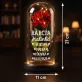 Babcia cechy - Wieczna róża w szkle
