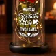 Kocham cię listki - Wieczna róża w szkle Kocham cię listki - Wieczna róża w szkle