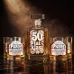 Zestaw Do Whisky Na 50 Urodziny Prezent Dla Kobiety: 50 Lat Klasy Zestaw Do Whisky Na 50 Urodziny Prezent Dla Kobiety: 50 Lat Klasy