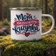 Kubek Emaliowany Dla Kuzynki Prezent Dla Kobiety: Kuzynkowa Bliskość Kubek Emaliowany Dla Kuzynki Prezent Dla Kobiety: Kuzynkowa Bliskość