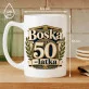 Kubek Z Nadrukiem Na 50 Urodziny Prezent Dla Kobiety: Boska 50-Latka