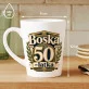 Kubek Z Nadrukiem Na 50 Urodziny Prezent Dla Kobiety: Boska 50-Latka